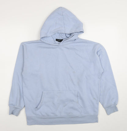 Womens UK Size S New Look Blue Pullover Hoodie