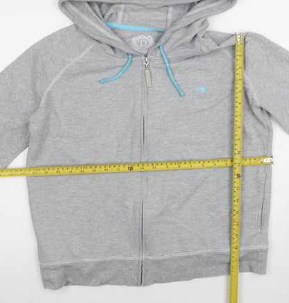 Womens UK Size 18-20 St. Bernard for Dunnes Stores Grey Full Zip Hoodie
