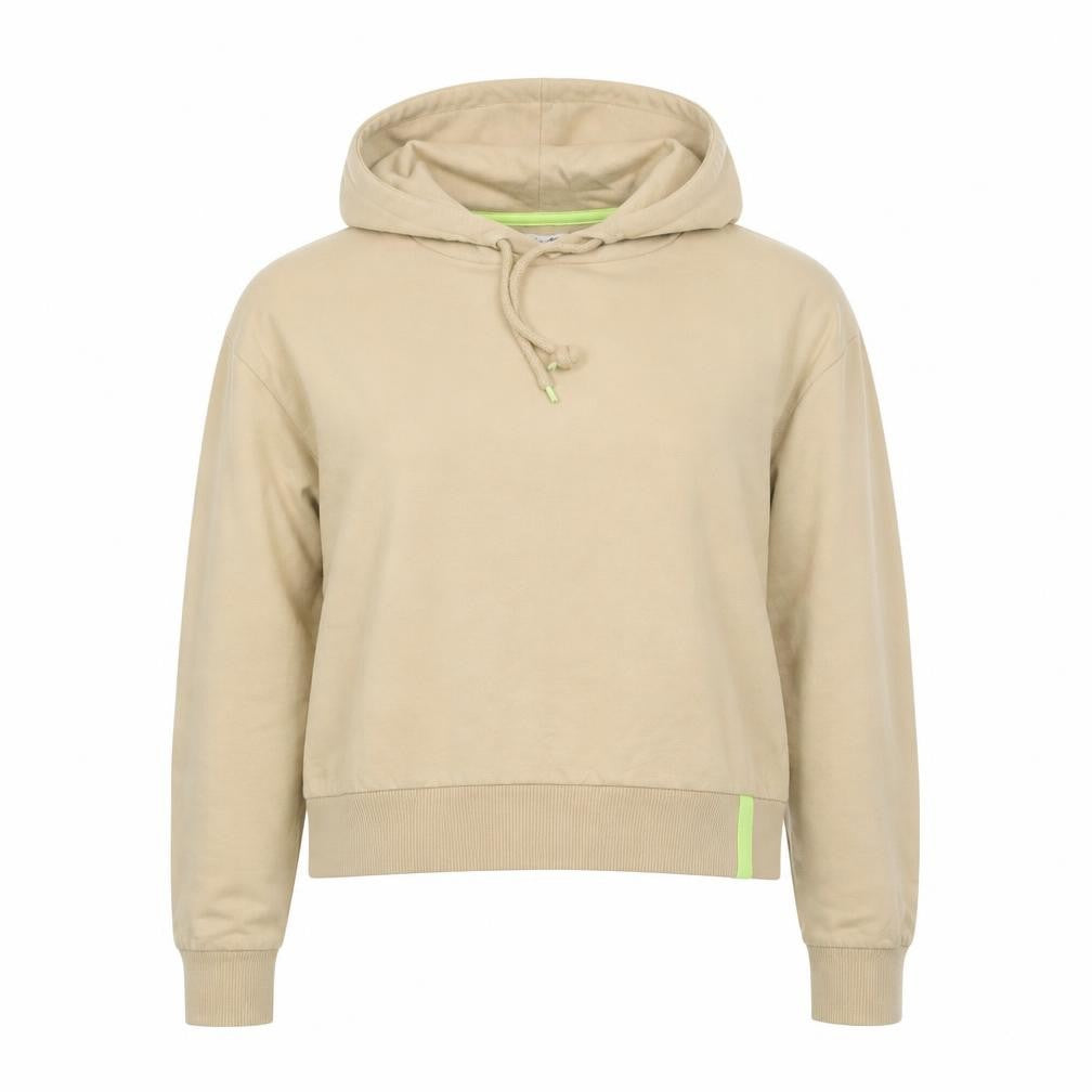Womens UK Size 12 Denim by Max Beige Pullover Hoodie