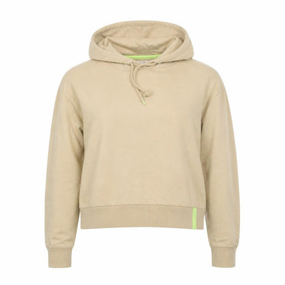 Womens UK Size 12 Denim by Max Beige Pullover Hoodie