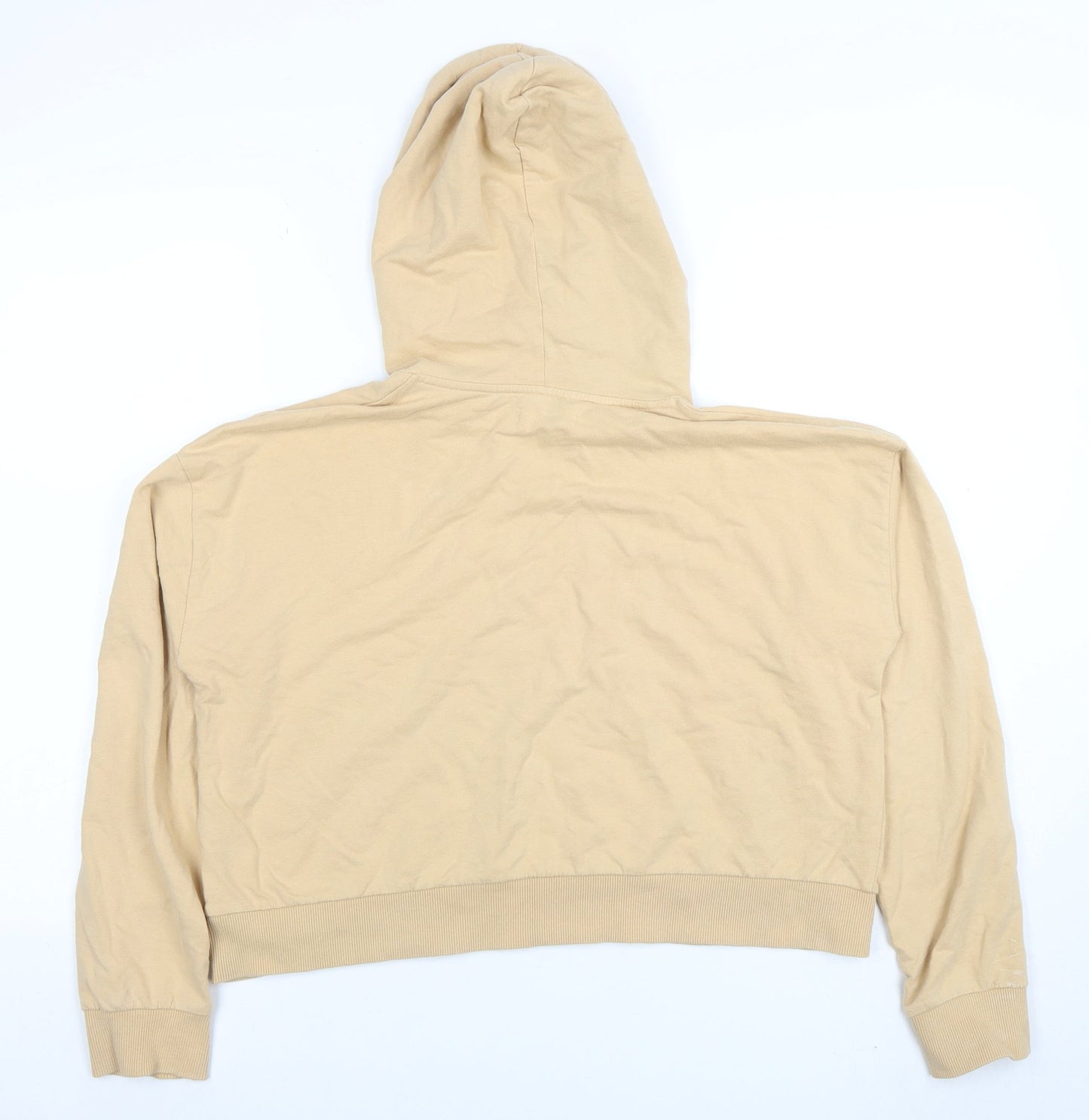 Womens UK Size 12 Denim by Max Beige Pullover Hoodie
