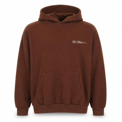 Womens UK Size M Boohoo Brown Pullover Hoodie