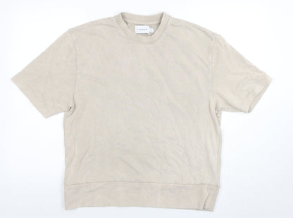 Mens UK Size S Topman Beige  T-Shirt