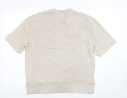 Mens UK Size S Topman Beige  T-Shirt