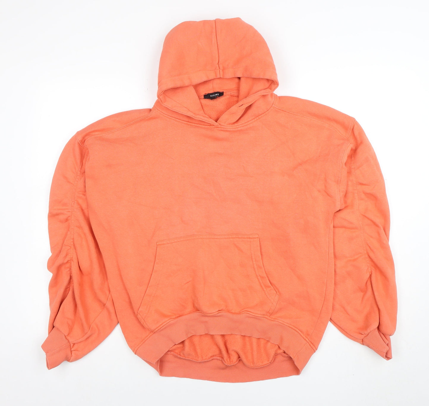 Womens UK Size S Rising Orange Pullover Hoodie