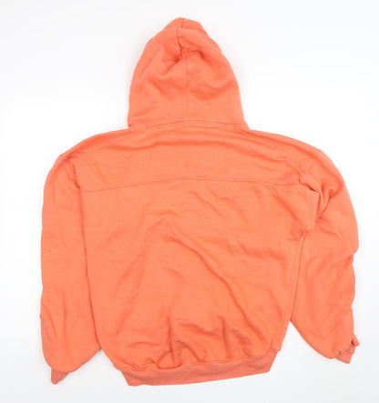 Womens UK Size S Rising Orange Pullover Hoodie
