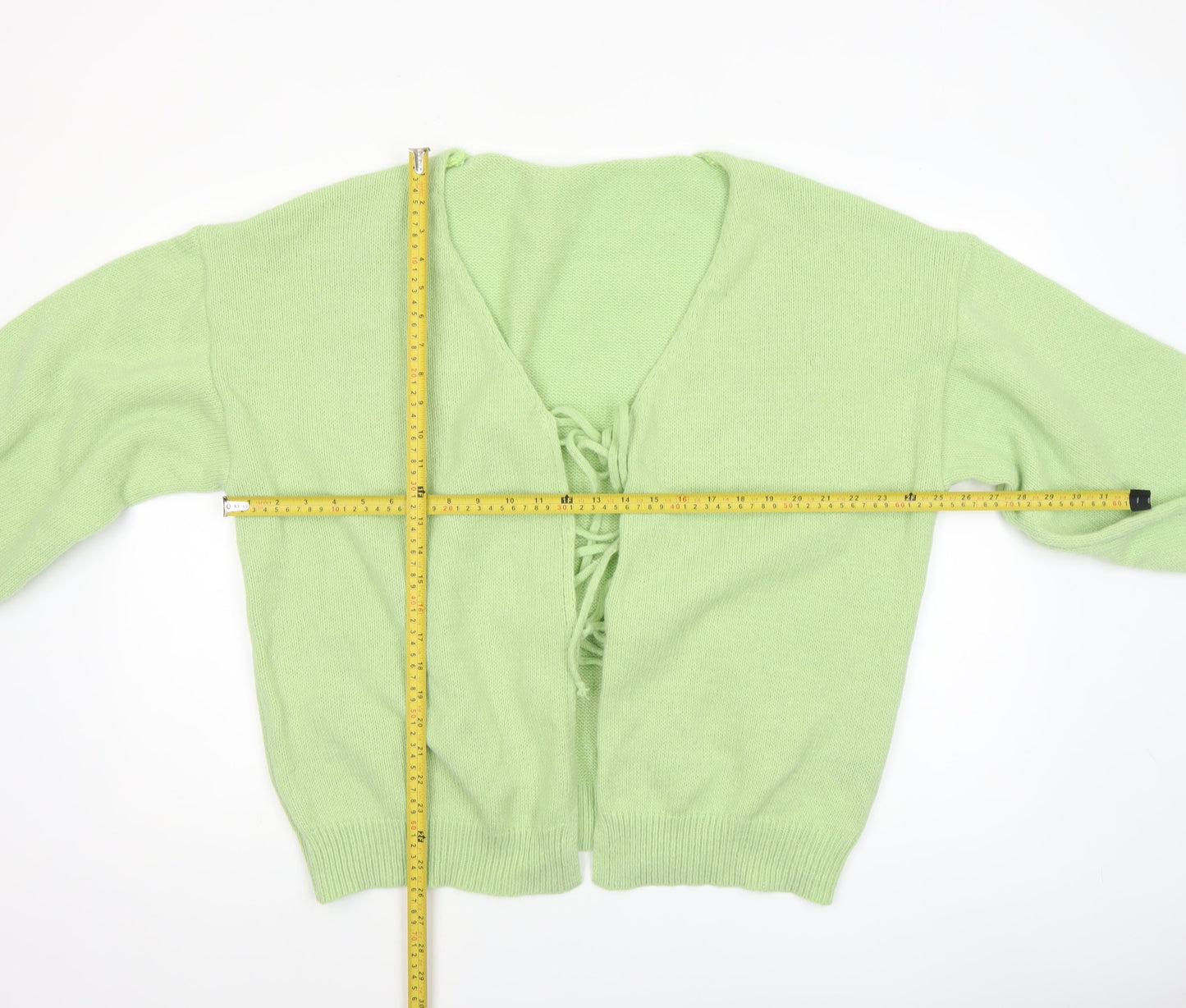 Womens UK Size 3XL SheIn Green Cardigan Jumper
