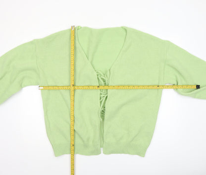 Womens UK Size 3XL SheIn Green Cardigan Jumper