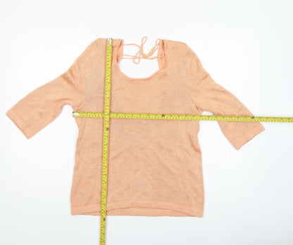 Womens UK Size S SPEND by Atte Gemzell Beige Pullover Jumper