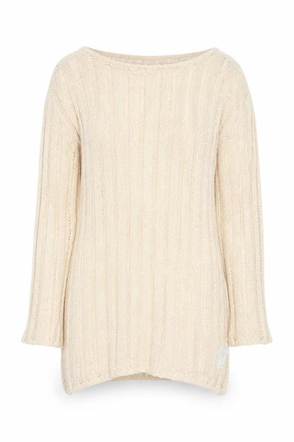 Womens UK Size 12 H&M Beige Pullover Jumper