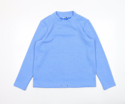 Womens UK Size S TOM TAILOR Blue Pullover Sweatshirt