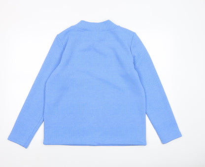 Womens UK Size S TOM TAILOR Blue Pullover Sweatshirt
