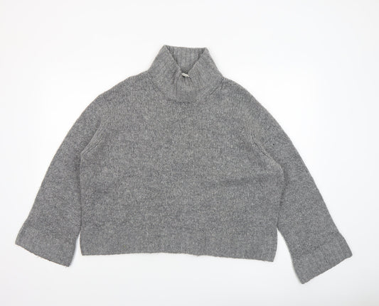 Womens UK Size S H&M Grey Pullover Jumper