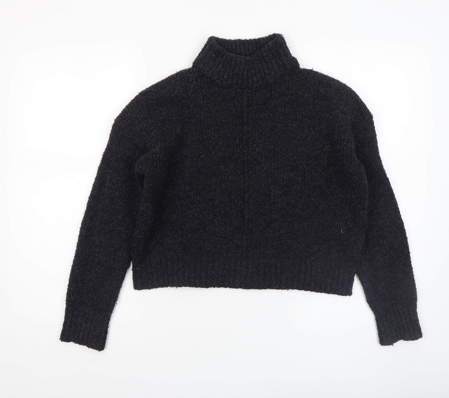 Womens UK Size 10 New Look Black Pullover Jumper