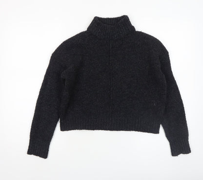 Womens UK Size 10 New Look Black Pullover Jumper