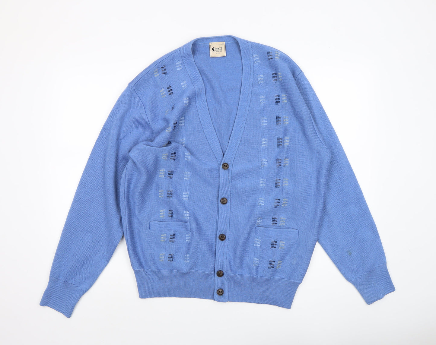 Womens UK Size L Gabicci Blue Cardigan Jumper