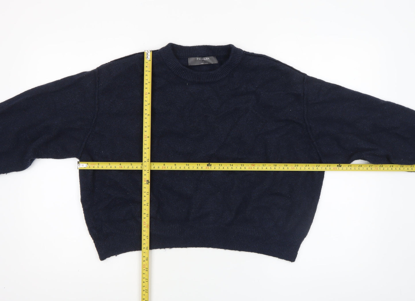 Womens UK Size L Primark Blue Pullover Jumper