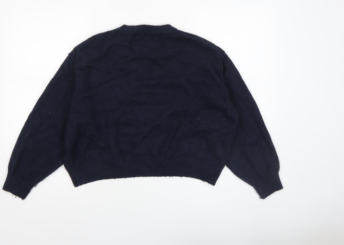 Womens UK Size L Primark Blue Pullover Jumper