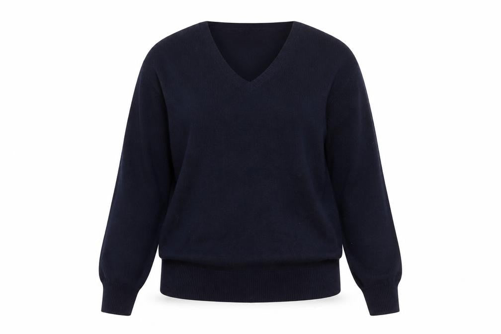 Womens UK Size L M&Node Blue Pullover Jumper