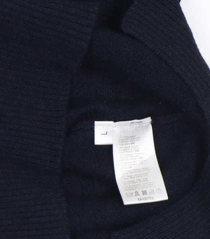 Womens UK Size L M&Node Blue Pullover Jumper
