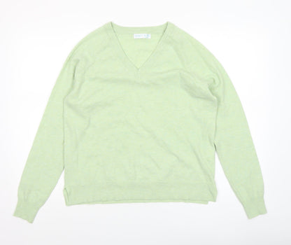 Womens UK Size S Primark Green Pullover Jumper