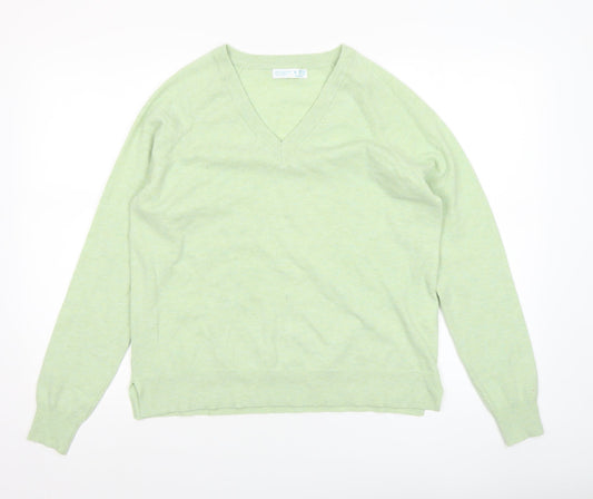 Womens UK Size S Primark Green Pullover Jumper