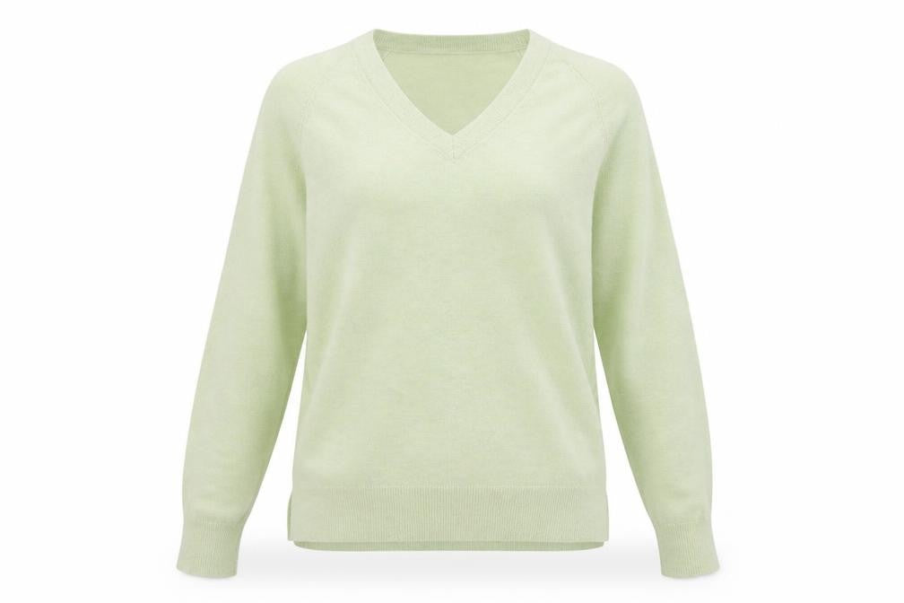 Womens UK Size S Primark Green Pullover Jumper