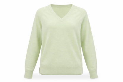 Womens UK Size S Primark Green Pullover Jumper