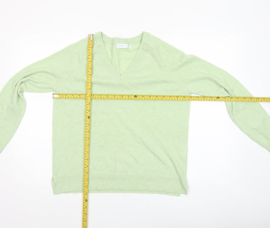 Womens UK Size S Primark Green Pullover Jumper