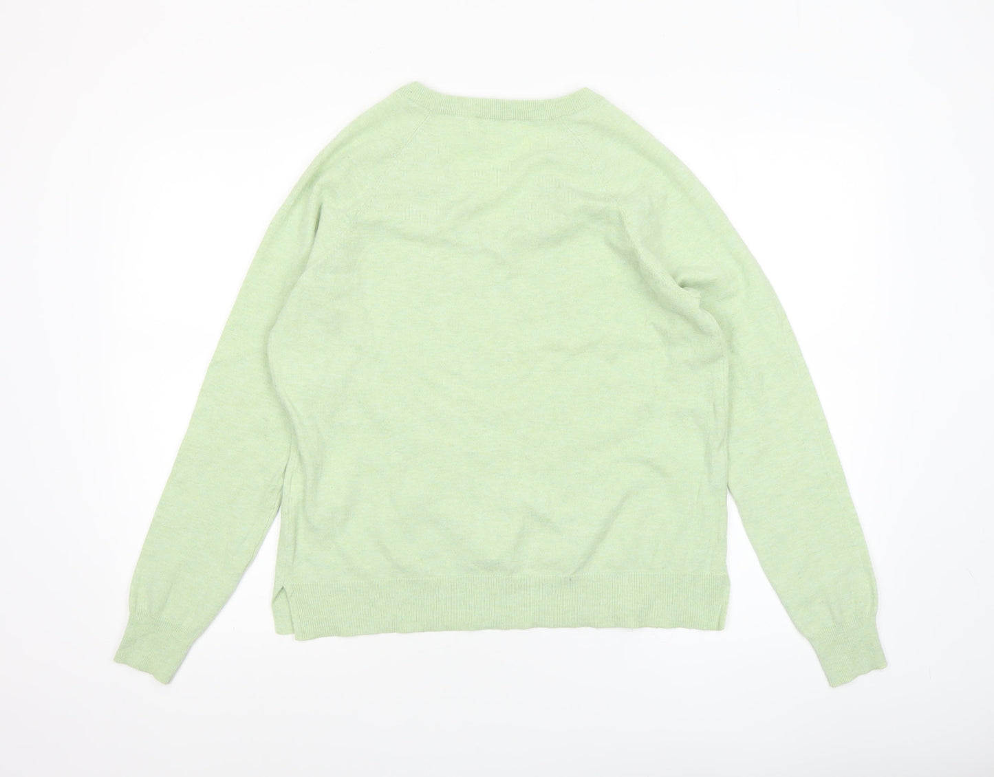 Womens UK Size S Primark Green Pullover Jumper