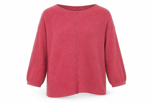 Womens UK Size M Sandwich Red Pullover Jumper