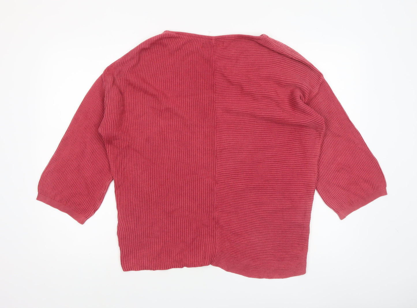 Womens UK Size M Sandwich Red Pullover Jumper