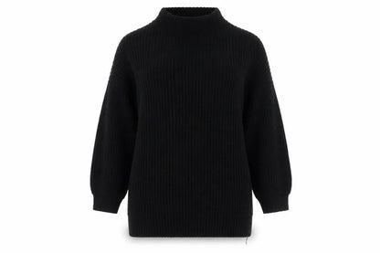 Womens UK Size M PRETTYLITTLETHING Black Pullover Jumper