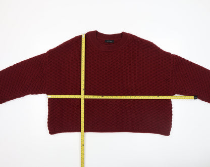 Womens UK Size XL New Look Red Pullover Jumper