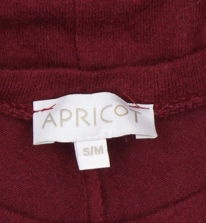 Womens UK Size S Apricot Red Pullover Jumper