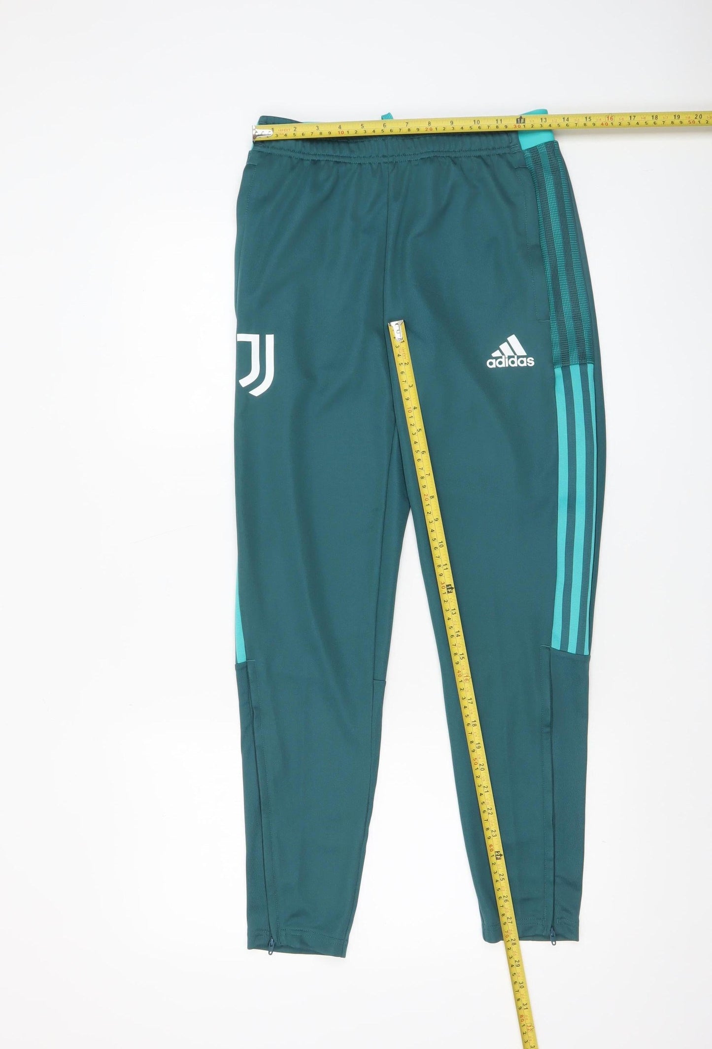 Mens UK Size S adidas Slim Fit Jogger Green Trousers