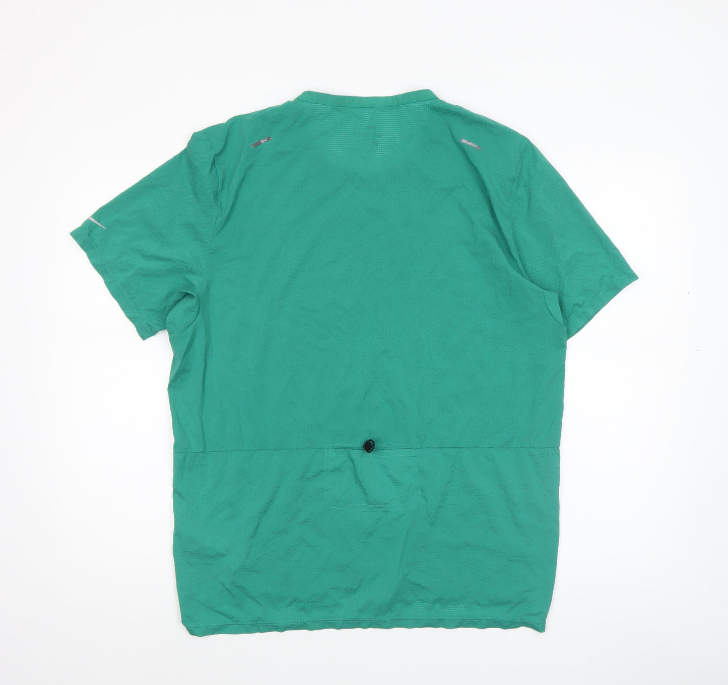 Mens UK Size M Nike Green Running & JoggingGym & Training T-Shirt