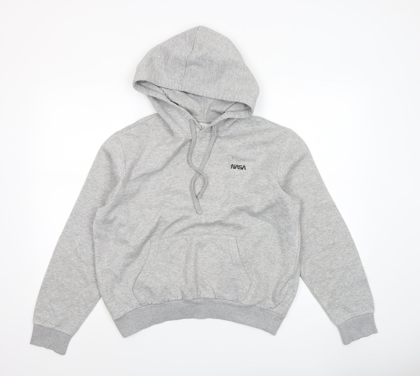 Womens UK Size S H&M Grey Pullover Hoodie