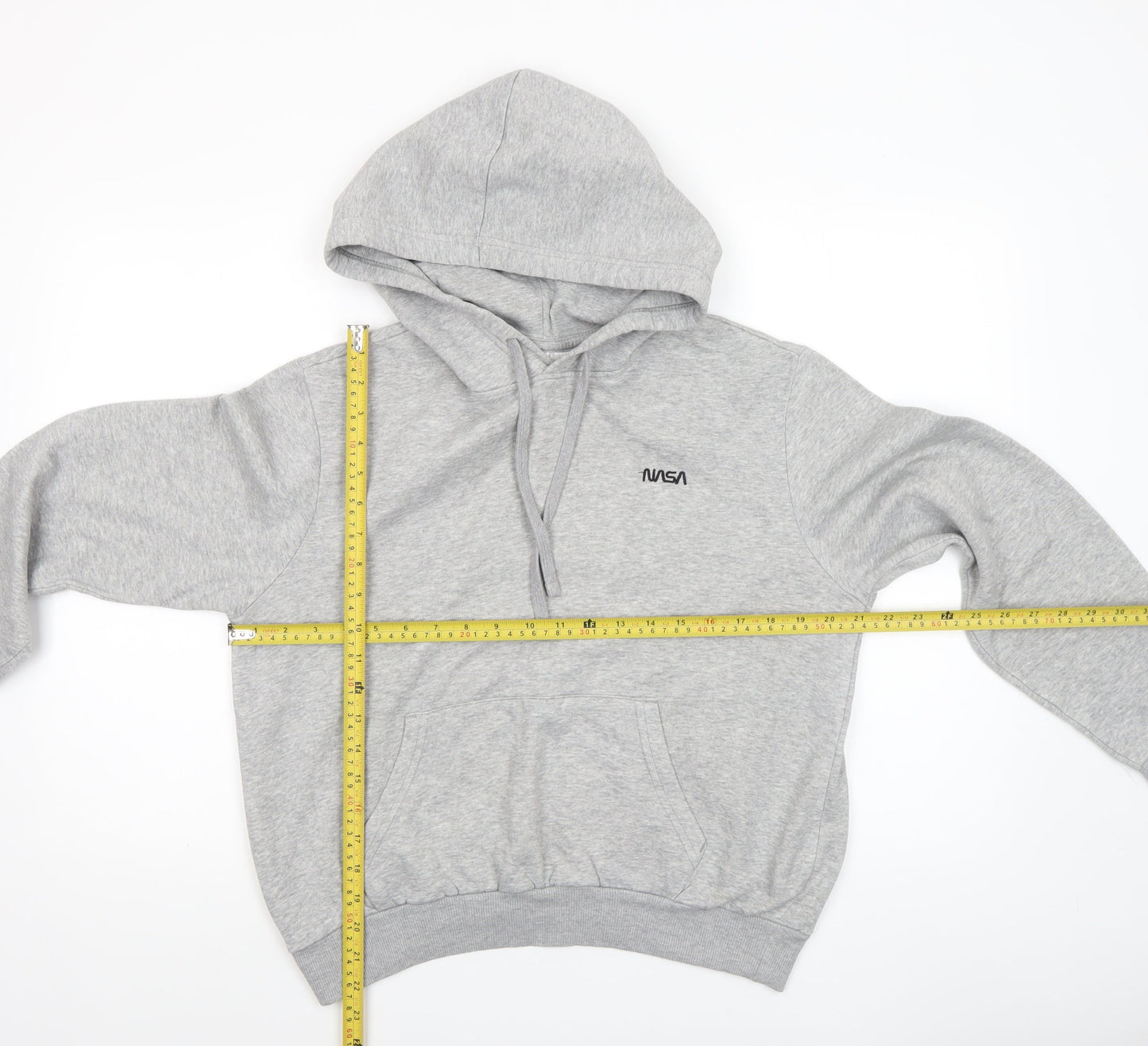 Womens UK Size S H&M Grey Pullover Hoodie