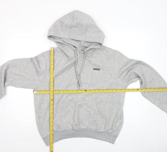 Womens UK Size S H&M Grey Pullover Hoodie