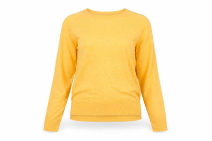 Womens UK Size 8 Zara Yellow Pullover Jumper