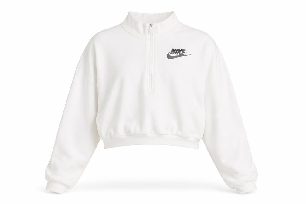 Womens UK Size XL Nike White Pullover Sweatshirt