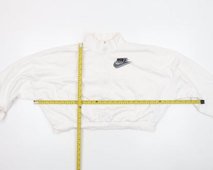 Womens UK Size XL Nike White Pullover Sweatshirt