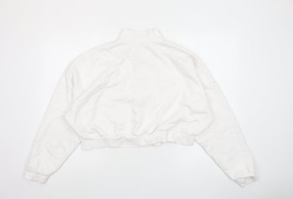 Womens UK Size XL Nike White Pullover Sweatshirt