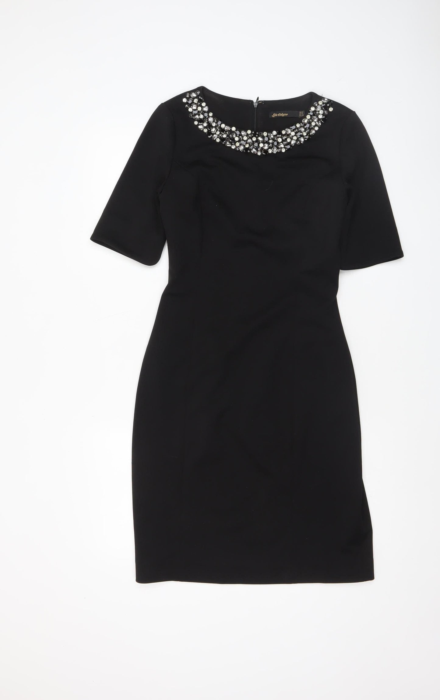 Womens UK Size 8 Lila Calypso Sheath Dress