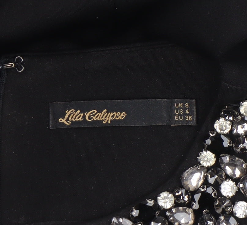 Womens UK Size 8 Lila Calypso Sheath Dress