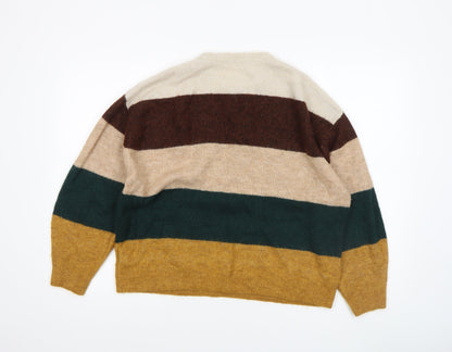 Womens UK Size S H&M Multicoloured Pullover Jumper