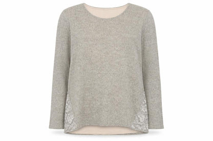 Womens UK Size 24 GINA LAURA Beige Pullover Jumper