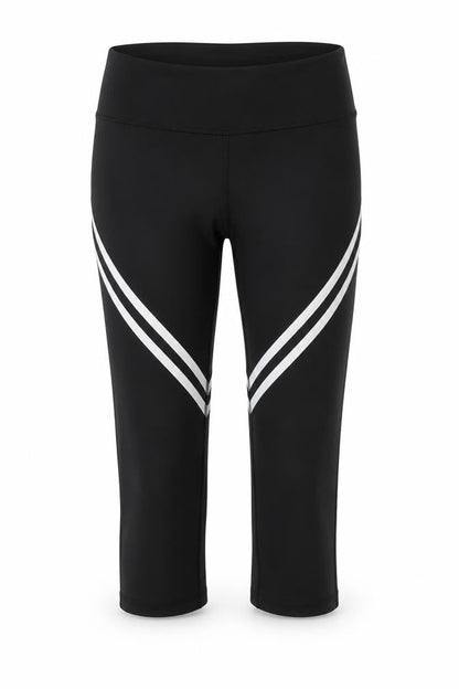 Womens UK Size S Gap Slim Fit Capri Black Leggings