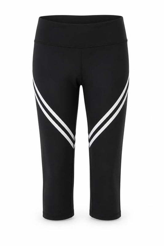 Womens UK Size S Gap Slim Fit Capri Black Leggings